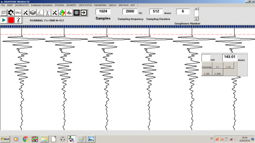 ESEMPIO CON GEOFONI - DOLANG-GEOPHYSICAL